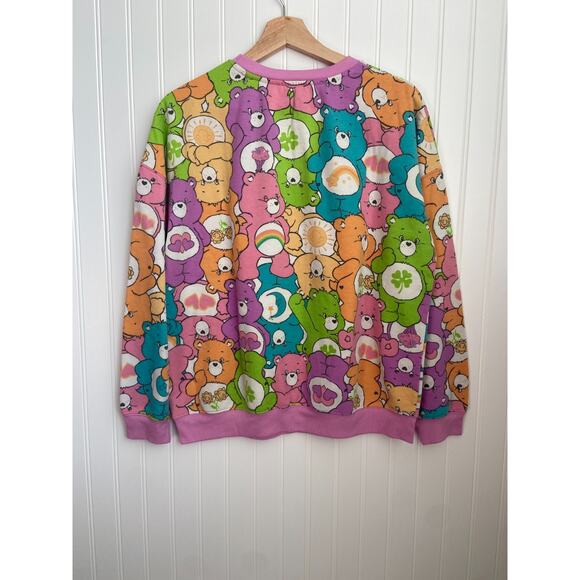 CARE BEARS Hybrid Apparel Size M Multicolor Sweatshirt Women's TikTok Viral - Picture 4 of 4